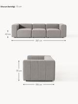 Deko Dörtlü Koltuk Gri Bukle