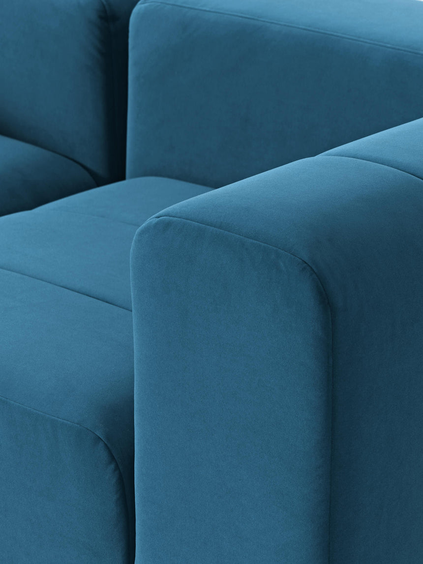 Deko Dörtlü Koltuk Petrol Mavisi