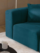 Deko Dörtlü Koltuk Petrol Mavisi