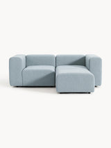 Deko Köşe Koltuk Açık Mavi Bukle