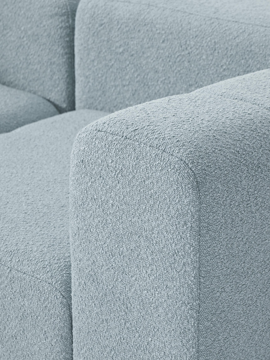 Deko Köşe Koltuk Açık Mavi Bukle