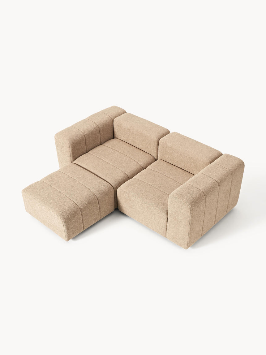 Deko Köşe Koltuk Bej Bukle