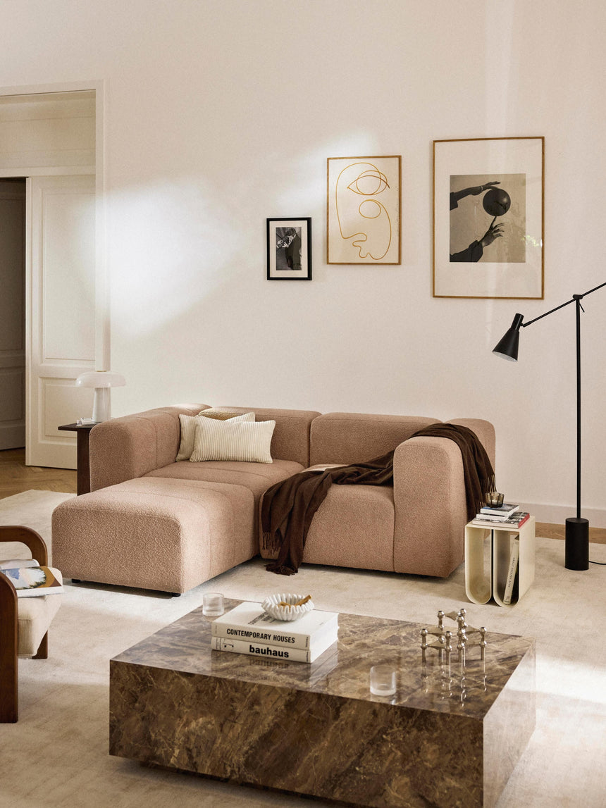 Deko Köşe Koltuk Bej Bukle