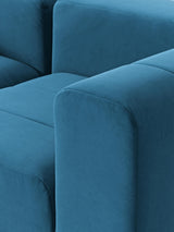 Deko Köşe Koltuk Petrol Mavisi