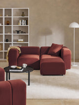 Deko Köşe Koltuk Şarap Kırmızısı