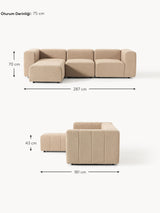 Deko Plus Köşe Koltuk Bej Bukle