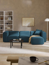 Deko Plus Köşe Koltuk Petrol Mavisi