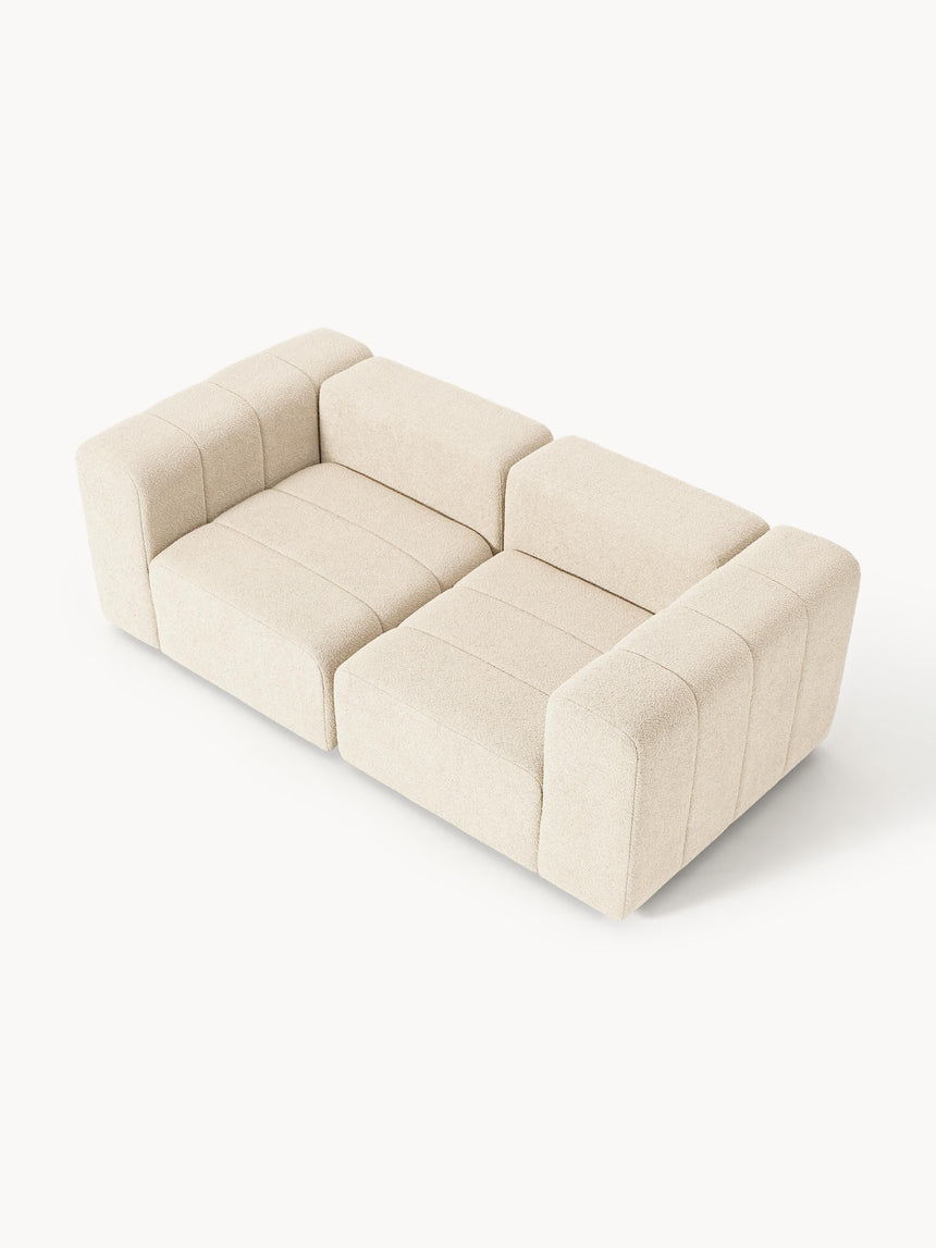 Deko Üçlü Koltuk Açık Bej Bukle