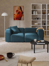 Deko Üçlü Koltuk Petrol Mavisi