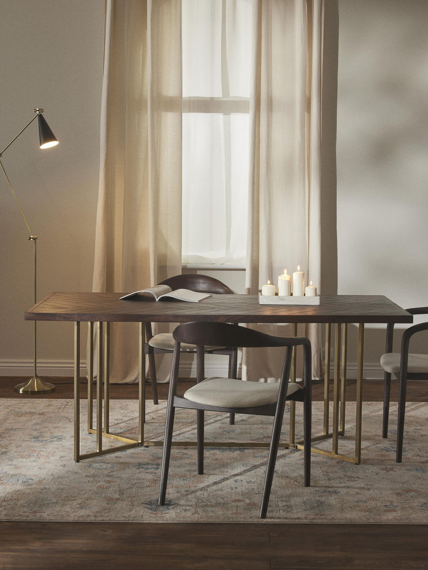 Elit Ahşap Yemek Masası Ceviz