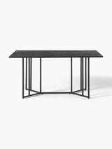 Elit Ahşap Yemek Masası Siyah