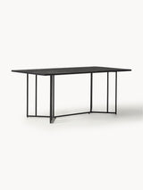 Elit Ahşap Yemek Masası Siyah