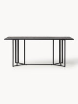 Elit Ahşap Yemek Masası Siyah