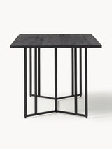 Elit Ahşap Yemek Masası Siyah