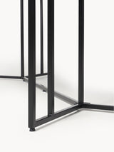 Elit Oval Ahşap Yemek Masası Siyah