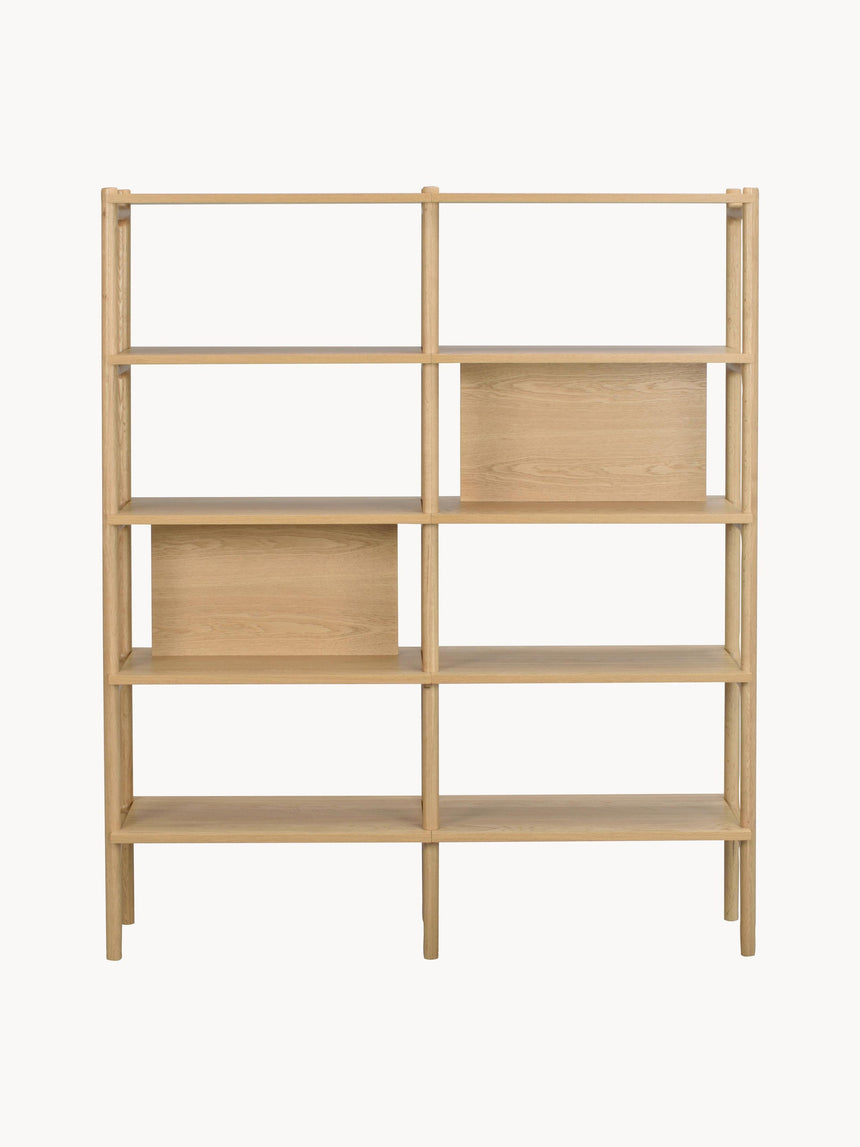 Elle Ahşap Kitaplık