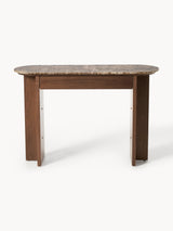 Erol Mermer Tablalı Ahşap Dresuar Ceviz