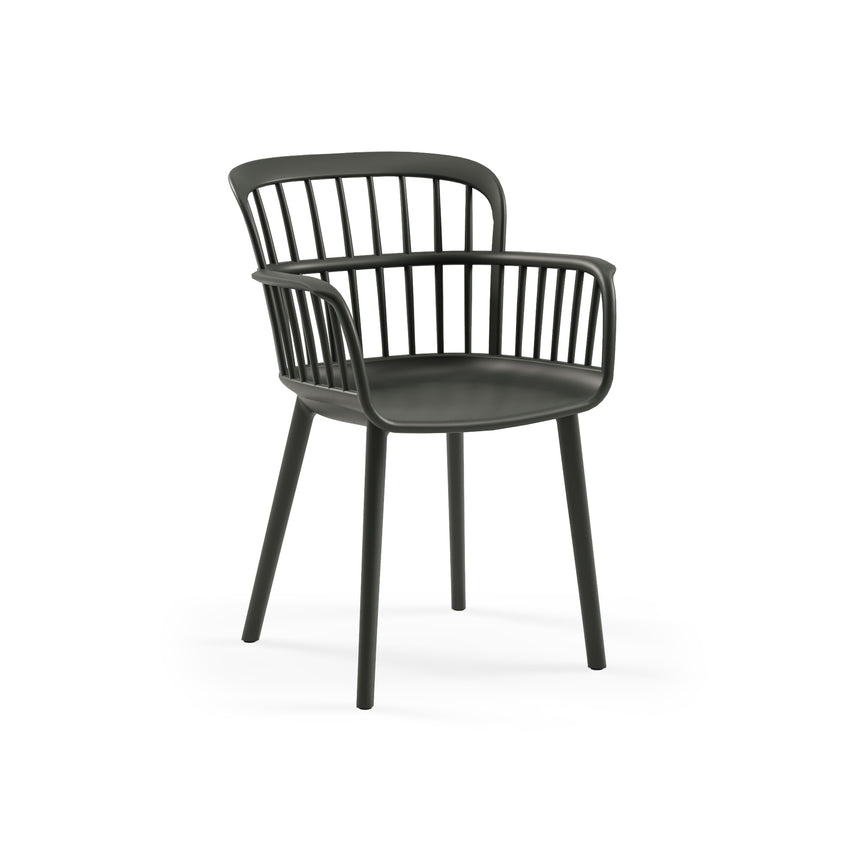 Eva P Polipropilen Sandalye Antrasit