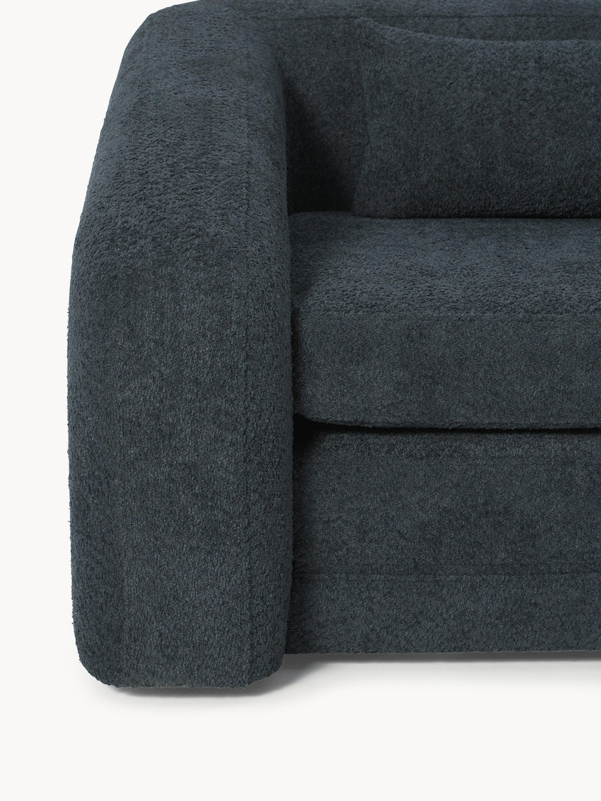 Fara Yataklı İkili Koltuk Antrasit Teddy
