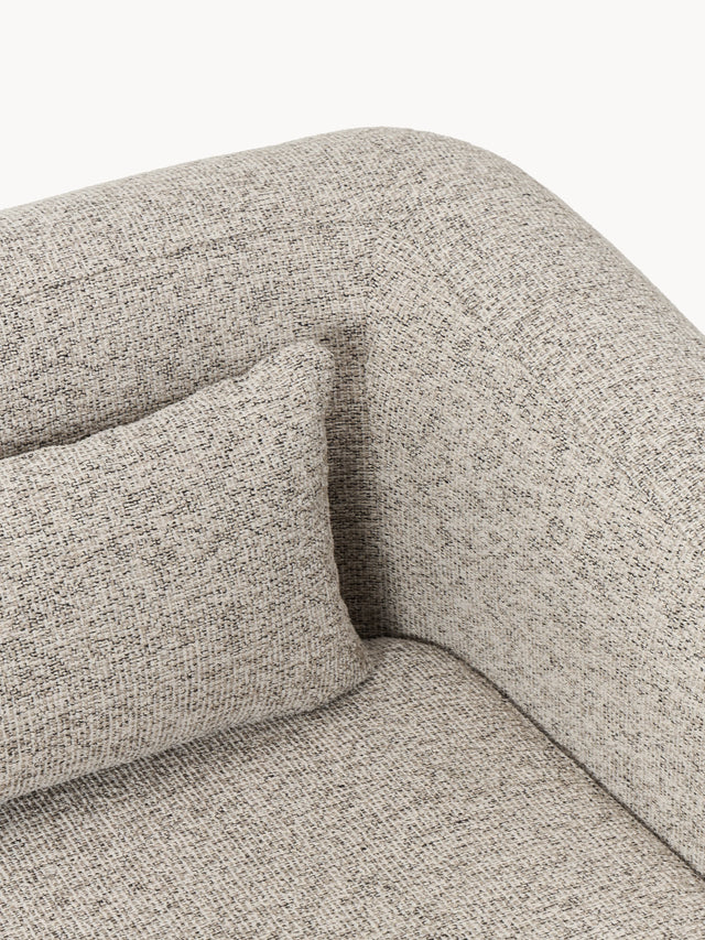 Fara Yataklı İkili Koltuk Bej Benekli Bukle