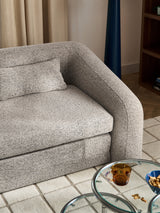 Fara Yataklı İkili Koltuk Bej Benekli Bukle