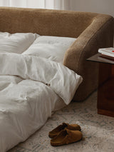 Fara Yataklı İkili Koltuk Bej Teddy