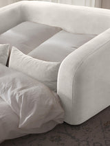 Fara Yataklı İkili Koltuk Krem