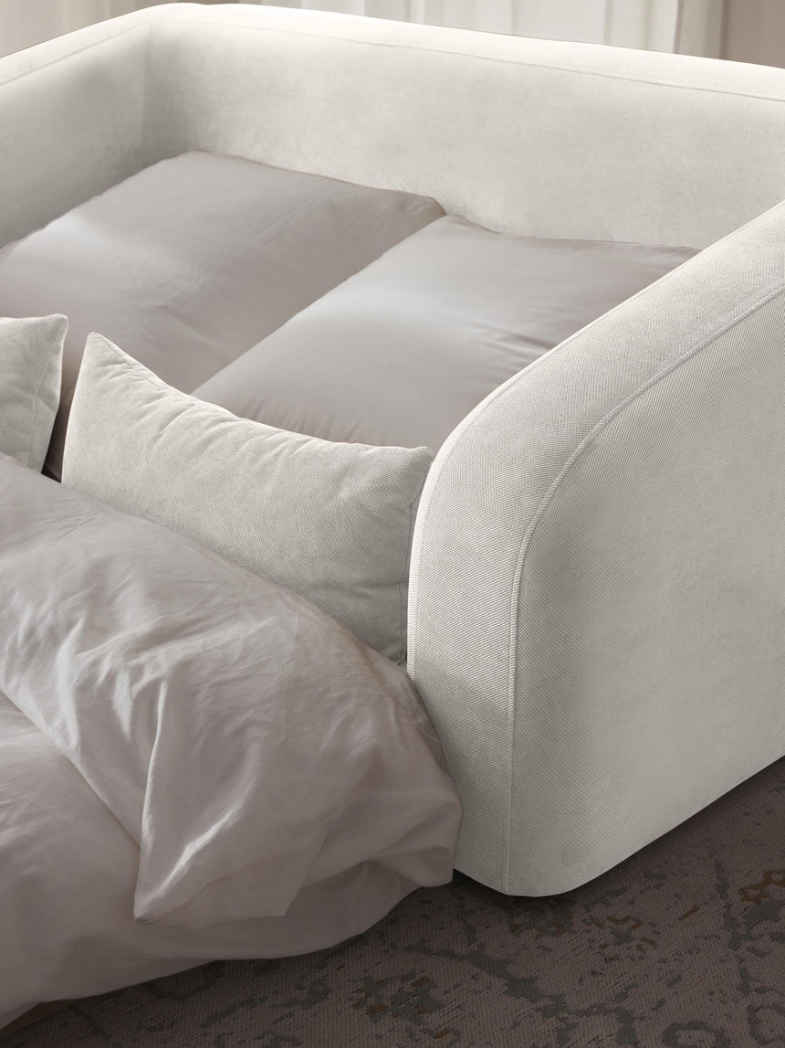 Fara Yataklı İkili Koltuk Krem