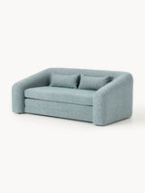 Fara Yataklı İkili Koltuk Mavi Benekli Bukle