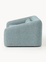 Fara Yataklı İkili Koltuk Mavi Benekli Bukle