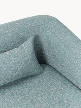 Fara Yataklı İkili Koltuk Mavi Benekli Bukle