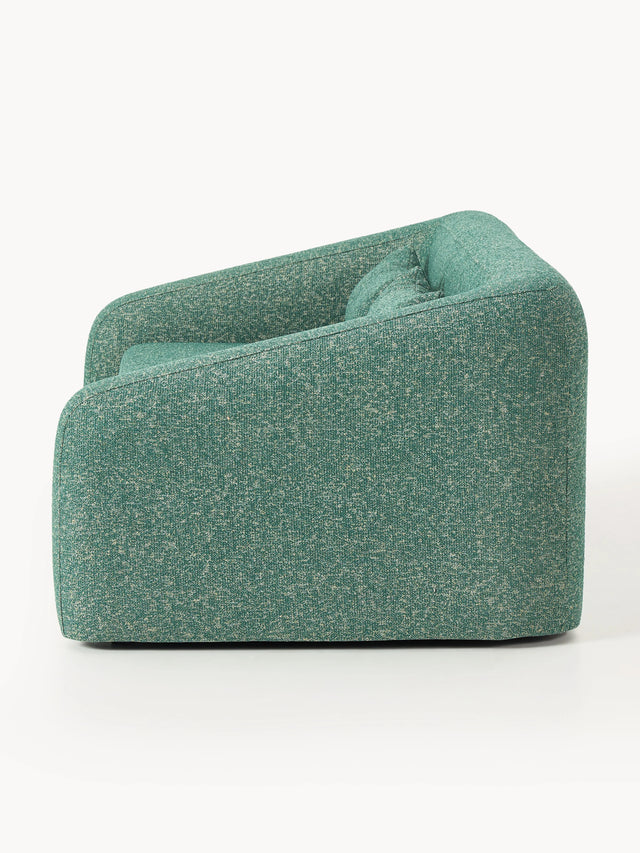 Fara Yataklı İkili Koltuk Petrol Yeşili Benekli Bukle