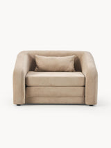 Fara Yataklı Tekli Koltuk Bej