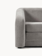 Fara Yataklı Tekli Koltuk Koyu Gri