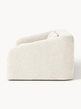 Fara Yataklı Üçlü Koltuk Kırık Beyaz Teddy