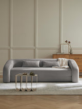 Fara Yataklı Üçlü Koltuk Koyu Gri