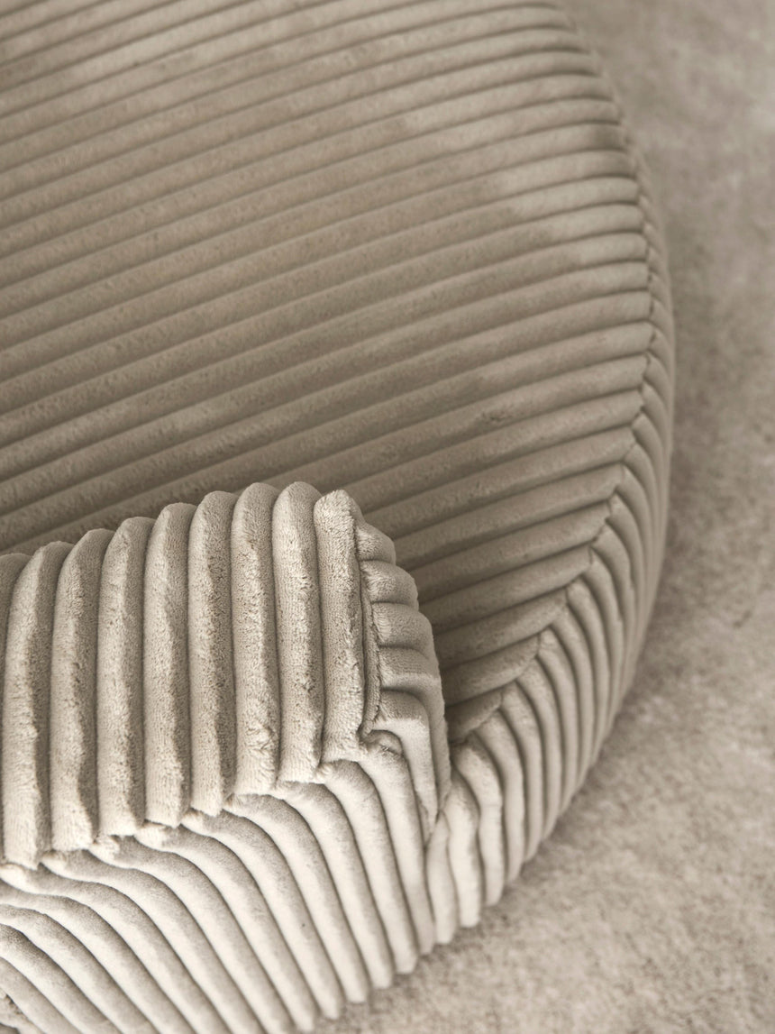 Favori Tekli Koltuk Bej Fitilli