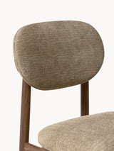 Flavius Ahşap Sandalye Kahve Koyu Meşe