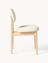 Flavius Ahşap Sandalye Kırık Beyaz Açık Meşe