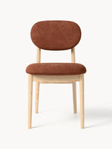 Flavius Ahşap Sandalye Koyu Kahverengi Açık Meşe