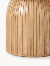 Fold Yuvarlak Ahşap Yemek Masası Meşe