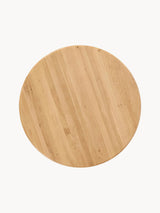 Fold Yuvarlak Ahşap Yemek Masası Meşe