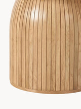 Fold Yuvarlak Ahşap Yemek Masası Meşe