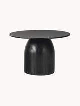 Fold Yuvarlak Ahşap Yemek Masası Siyah