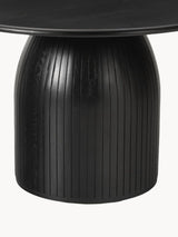 Fold Yuvarlak Ahşap Yemek Masası Siyah