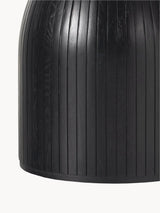 Fold Yuvarlak Ahşap Yemek Masası Siyah