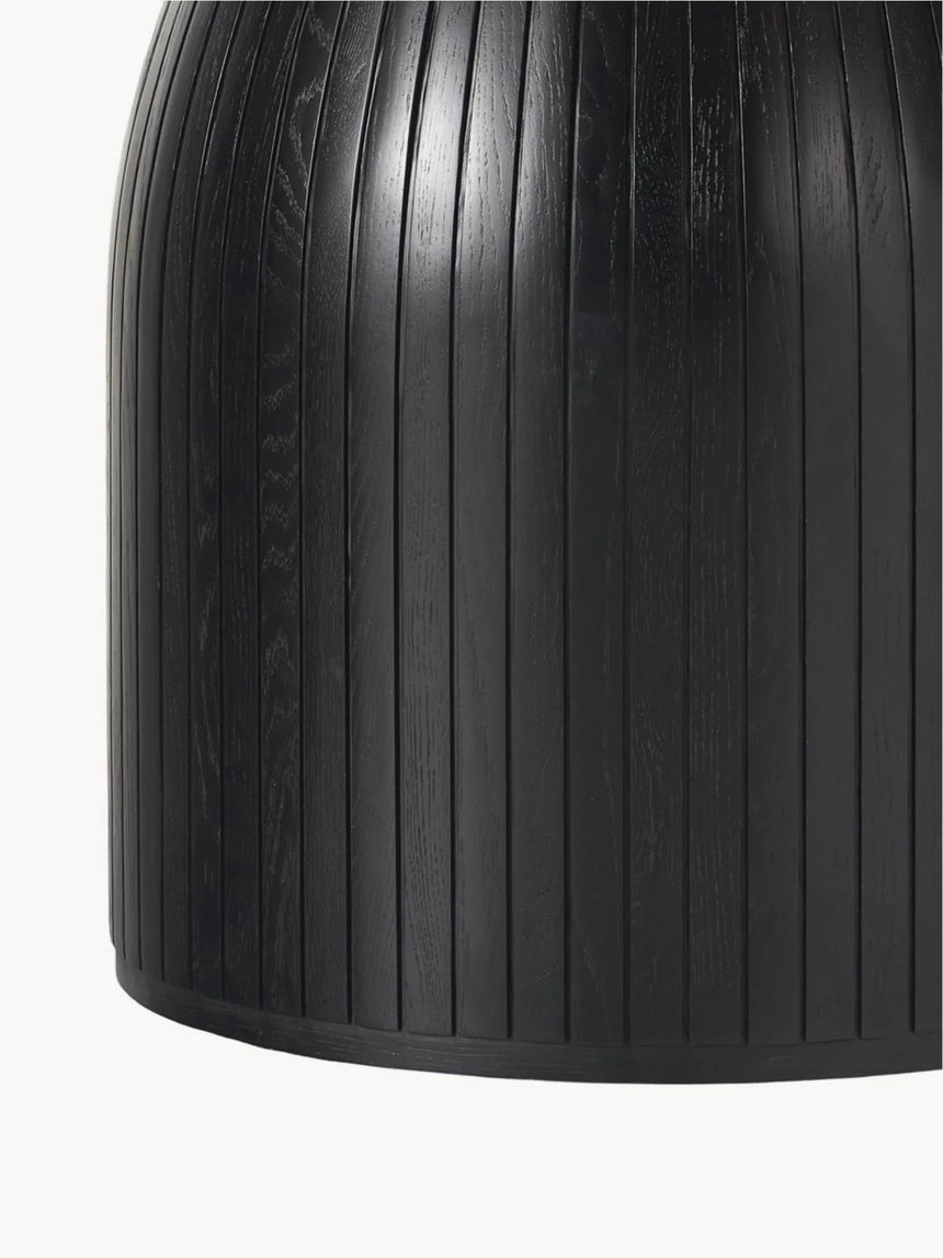 Fold Yuvarlak Ahşap Yemek Masası Siyah