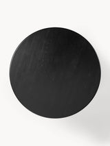 Fold Yuvarlak Ahşap Yemek Masası Siyah