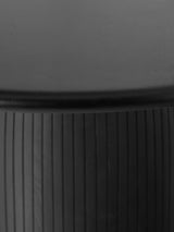 Fold Yuvarlak Ahşap Yemek Masası Siyah