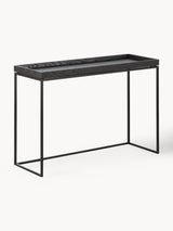 Gama Ahşap Tablalı Metal Dresuar Siyah